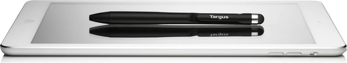 Stylus pen Targus AM, universal, klips i integrum, zi/argjendtë Stylus pen Targus AM, universal, klips i integrum, zi/argjendtë