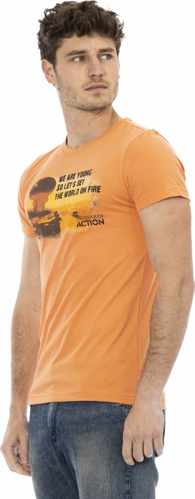 Maicë për meshkuj Trussardi Action, e portokalltë