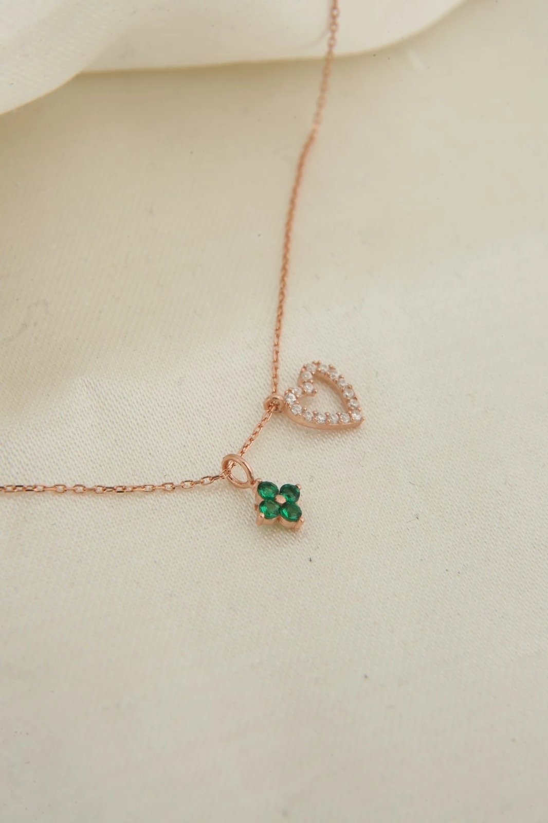 Qafore argjendi, ngjyrë rozë ari, Elika Silver, ELKSLVR7415