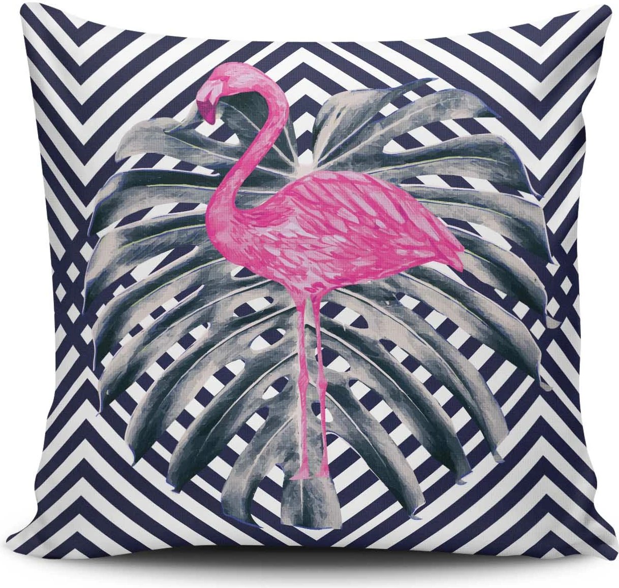 Jastëk dekorativ Aberto Design, NKRLNT-280, shumëngjyrësh, 43x43cm