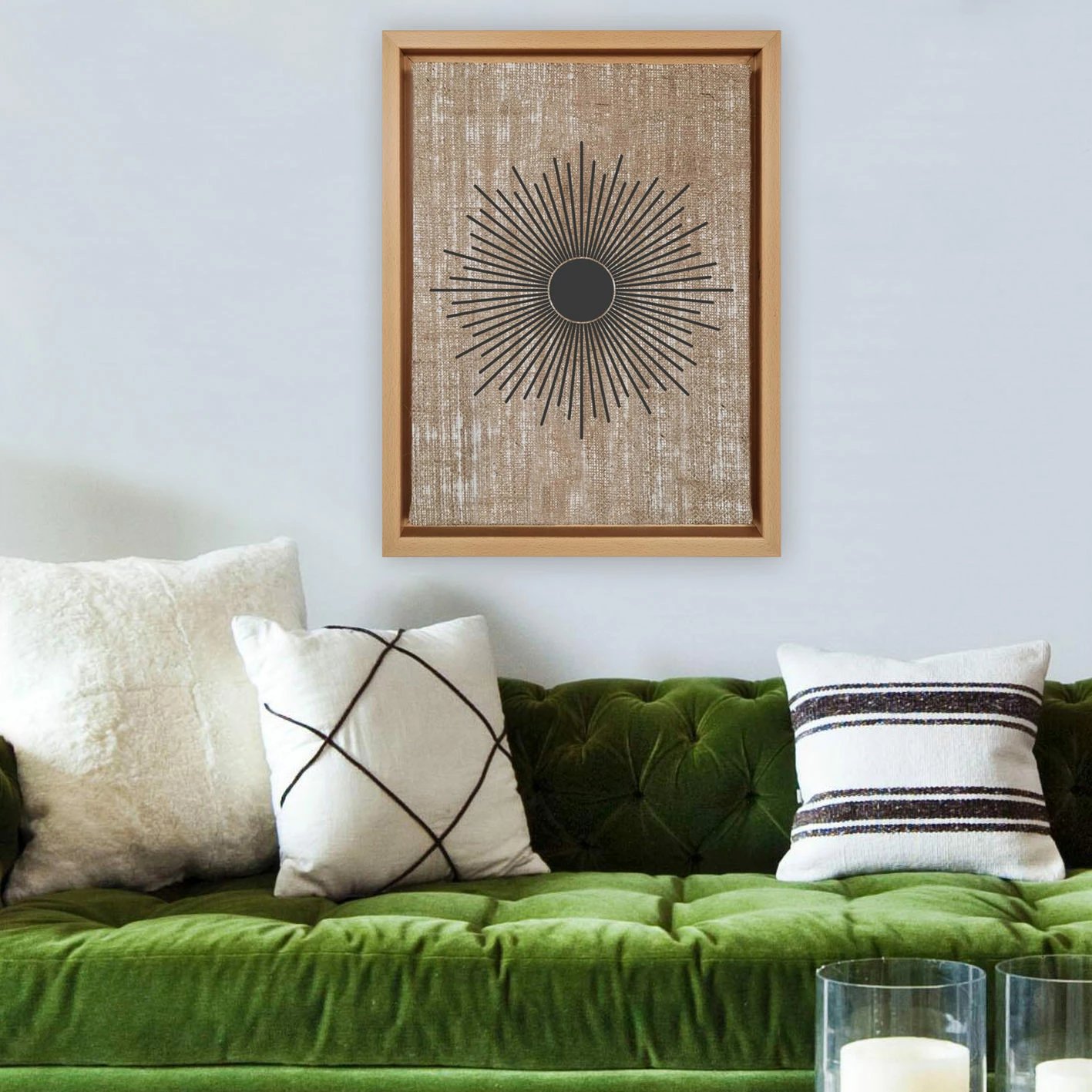 Pikturë dekorative në kanavacë, shumëngjyrëshe, Wallity LNJ2790187764 - 96136, 96x136cm