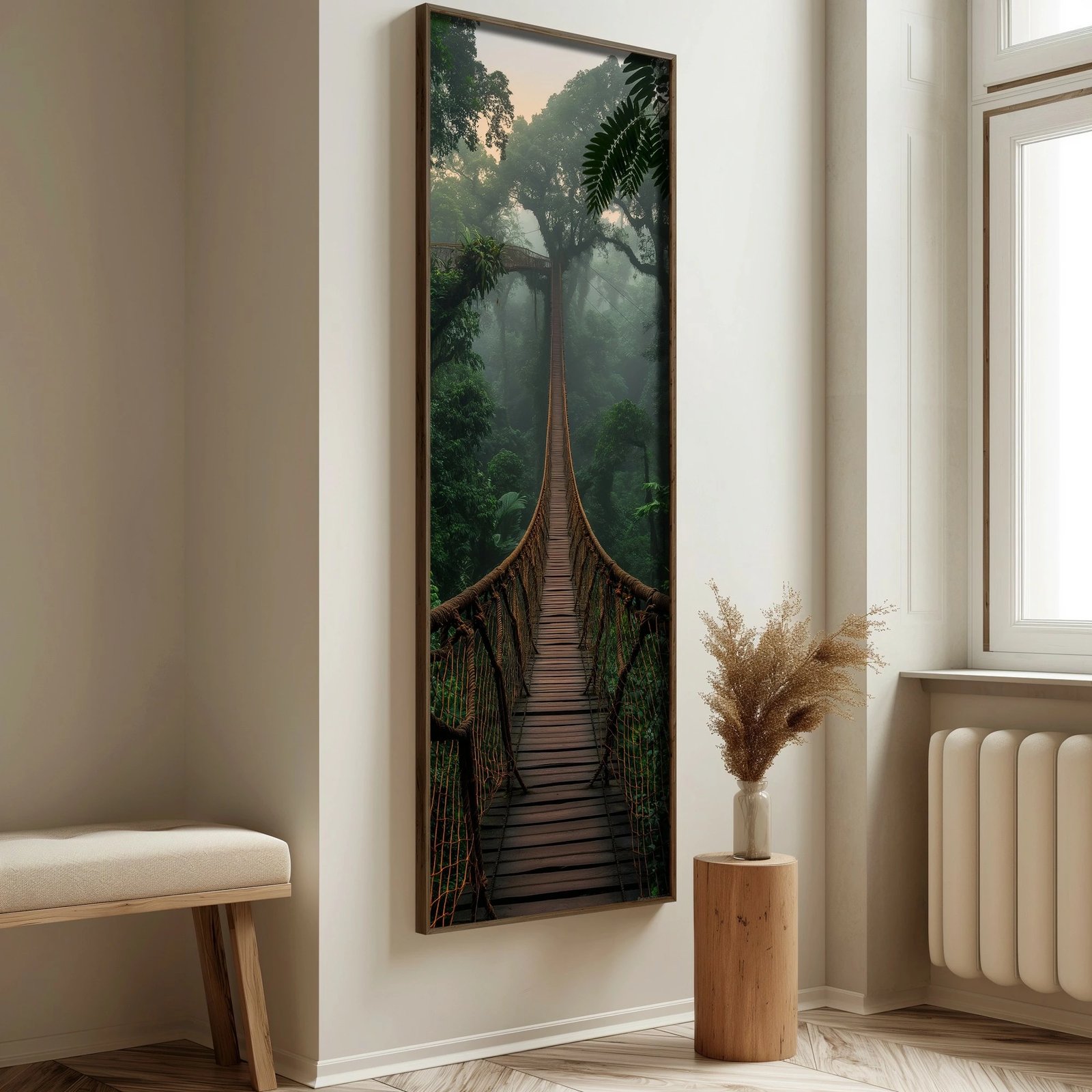 Pikturë dekorative me kornizë MDF, Wallity, EMR076