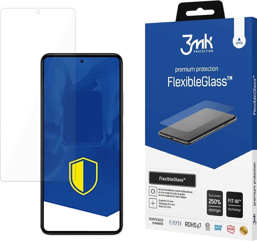Mbrojtës ekrani 3mk FlexibleGlass për Xiaomi Poco X4 GT, Transparent