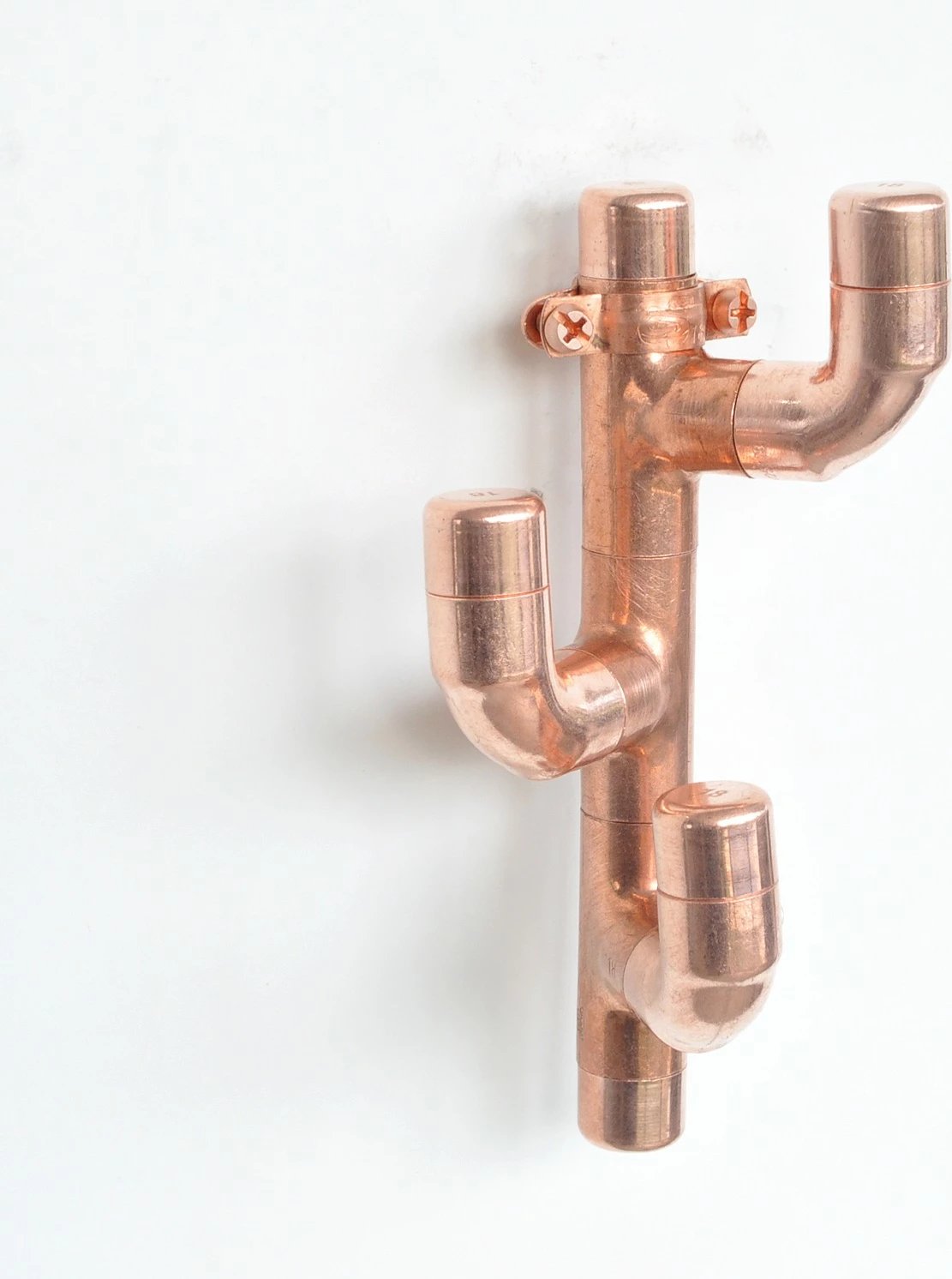 Varëse muri prej bakri, ngjyrë rozë ari, Cop008