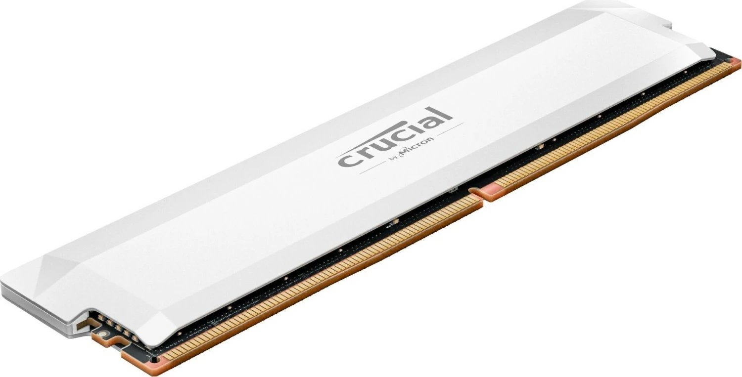 RAM Memorje Crucial DDR5 Pro OC, 16GB, 6000MHz, CL36, E bardhë