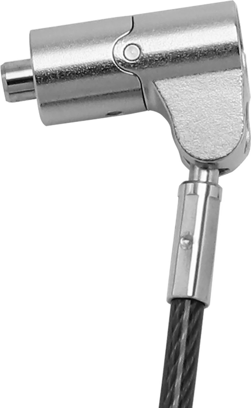 Kabllo sigurie DICOTA D31699, 2m, çelik/plastik, e zezë