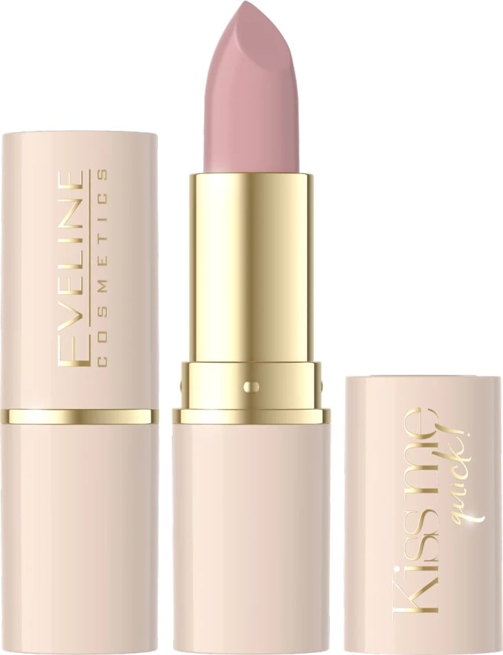 Buzëkuq për femra Eveline Cosmetics Kiss Me Quick! Soft Matt Effect 02, 4.2g