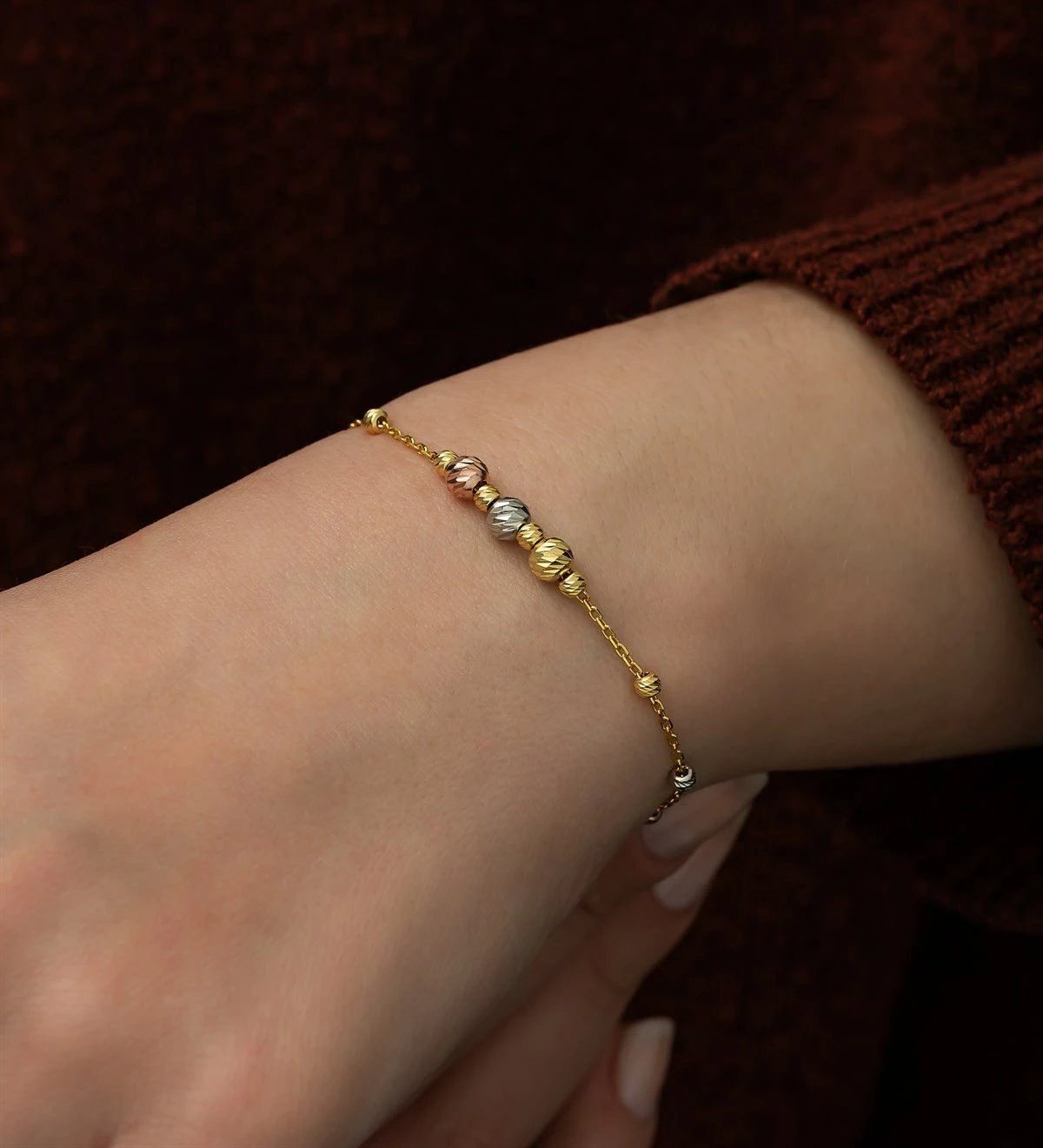 Byzylyk argjendi Jumeon, NRZ1176, ngjyrë ari, argjendi, rozë