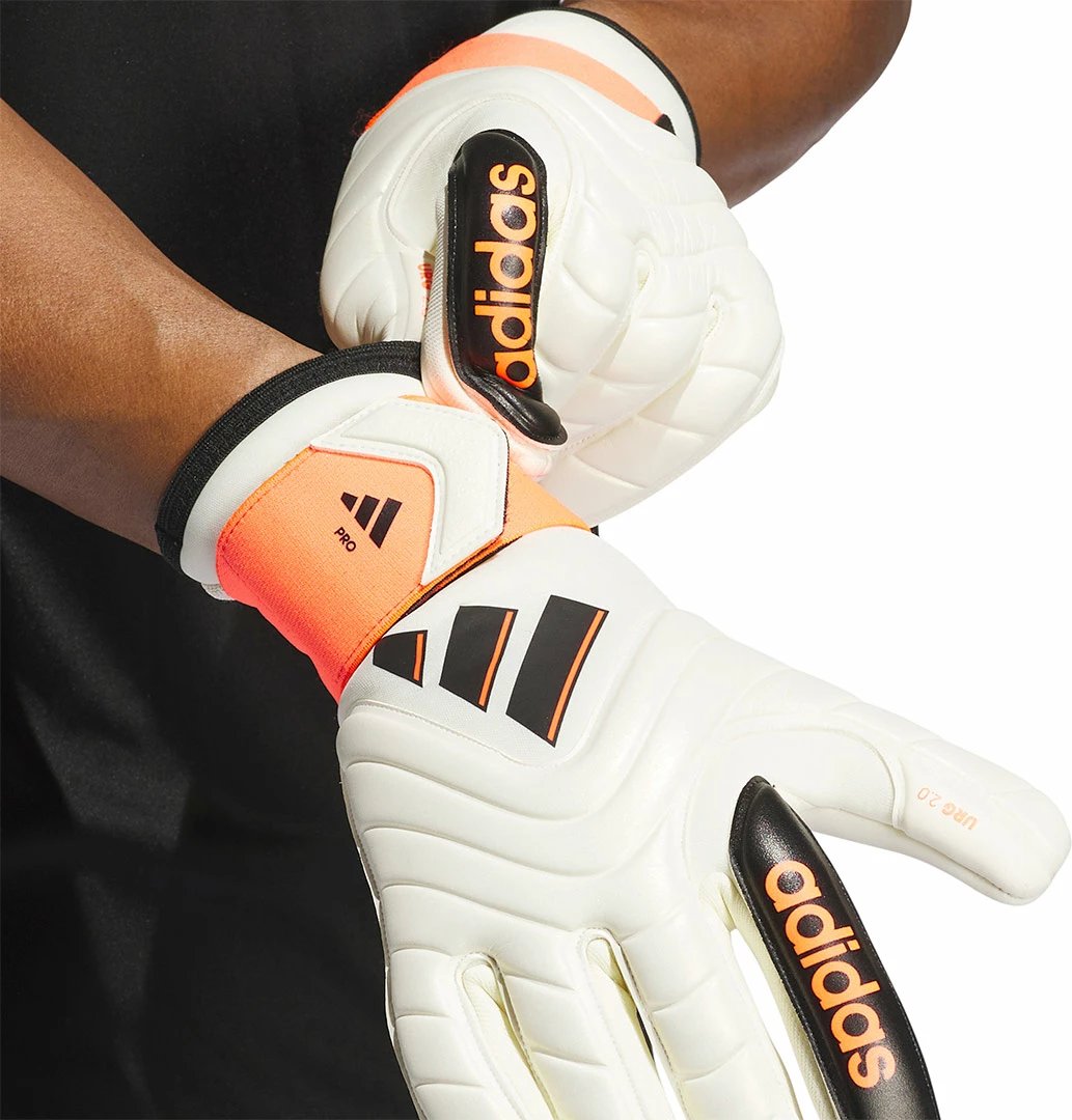 Doreza portieri adidas për meshkuj, bezhë-portokalli