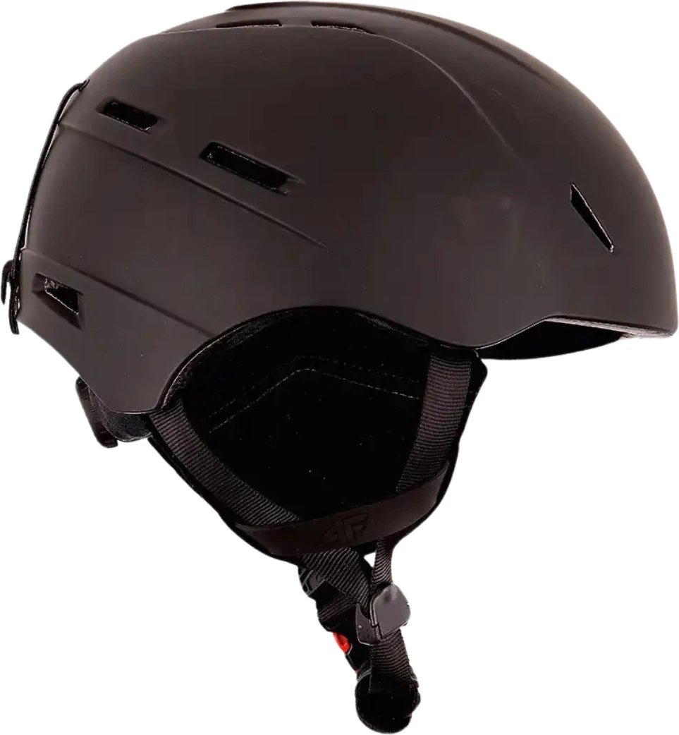 Helmetë skijimi për fëmijë 4F, e zezë