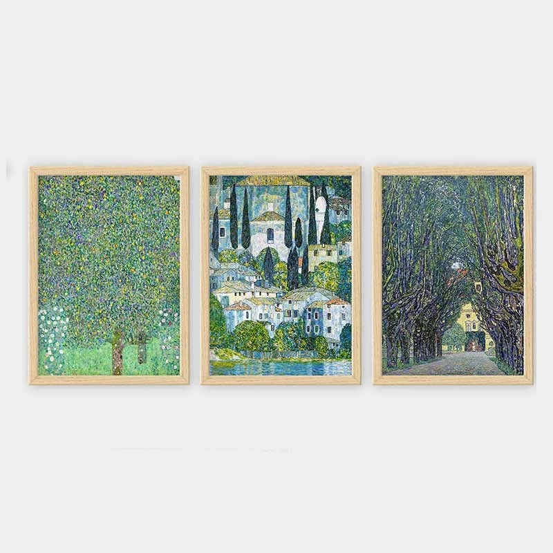 Pikturë dekorative me kornizë (3 copë), Wallity, 3NTC_UN3848003 _3545