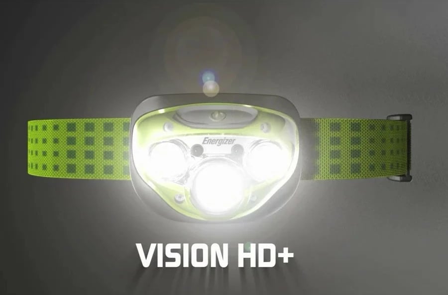 Dritë koke Energizer 631638, 7 LED, 45 lumen, 3xAAA, e zezë/blu