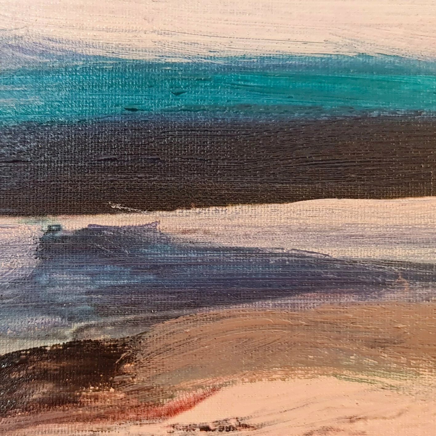 Pikturë dekorative me vaj, shumëngjyrëshe, Wallity OP1792225085 - 50x120cm