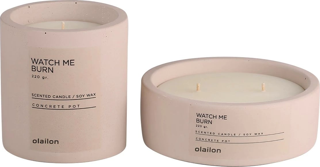 Set qirinjsh (2 copë), Aberto Design, Watch Me Burn