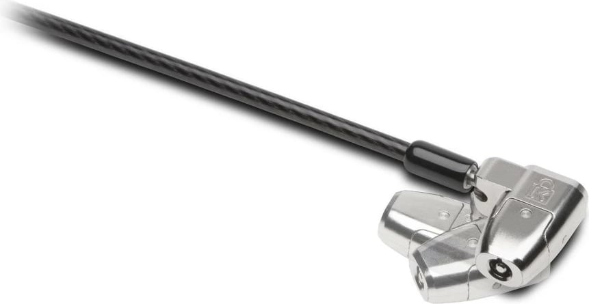 Kabllo sigurie për laptop Kensington ClickSafe 2.0, 1.8m, me çelës, e zezë/metal