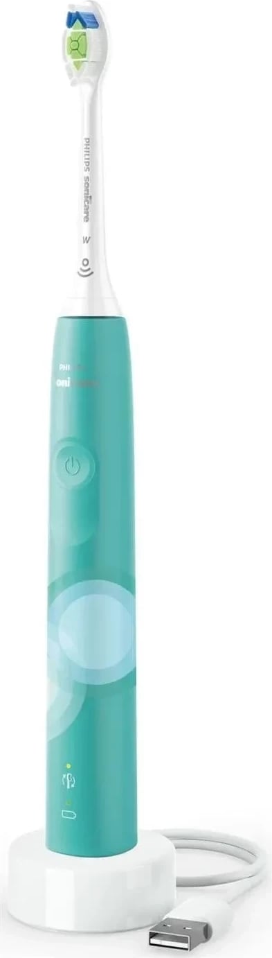 Furçë dhëmbësh sonike Philips Sonicare 4100 HX3689, 2 nivele intensiteti, jeshile