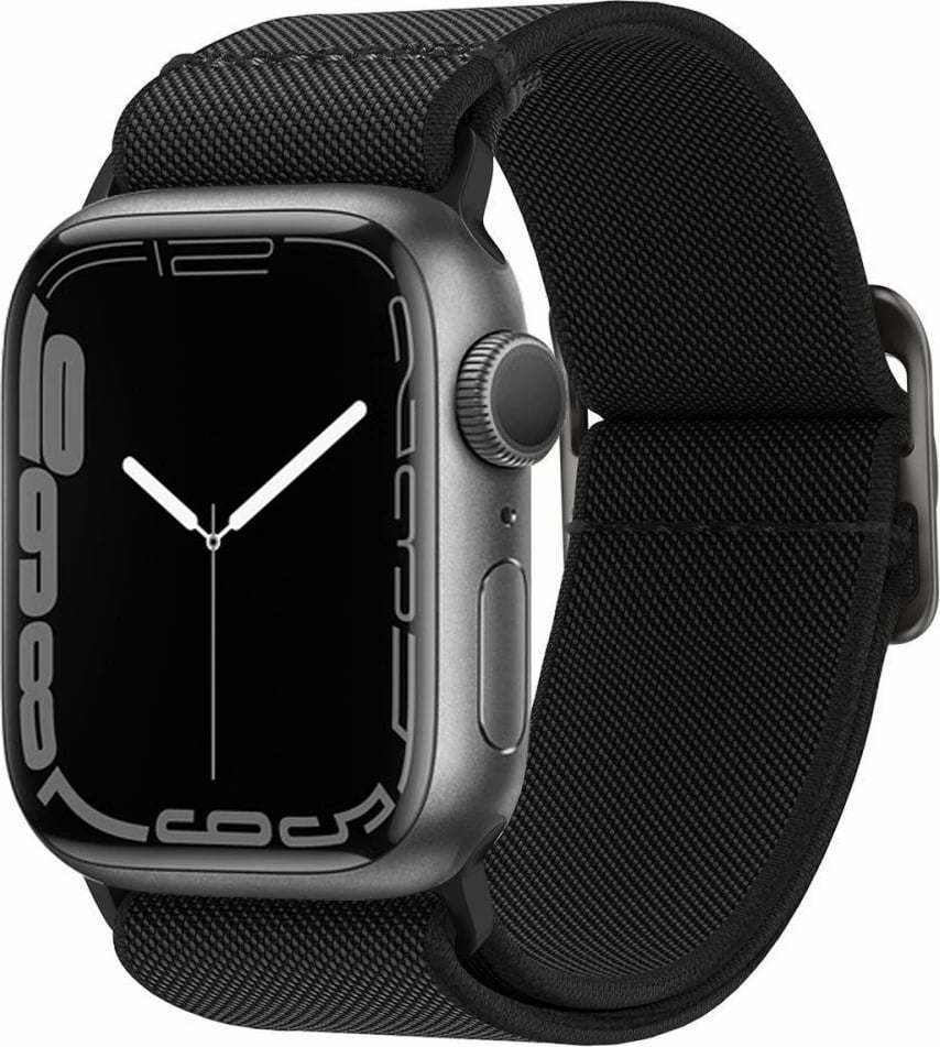 Rrip Spigen Fit Lite për Apple Watch 42/44/45/49 mm, Zi