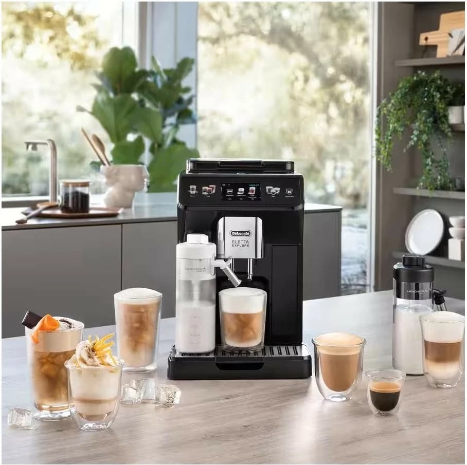 Aparat kafeje DeLonghi Eletta Explore ECAM 450.55.G, ngjyrë gri