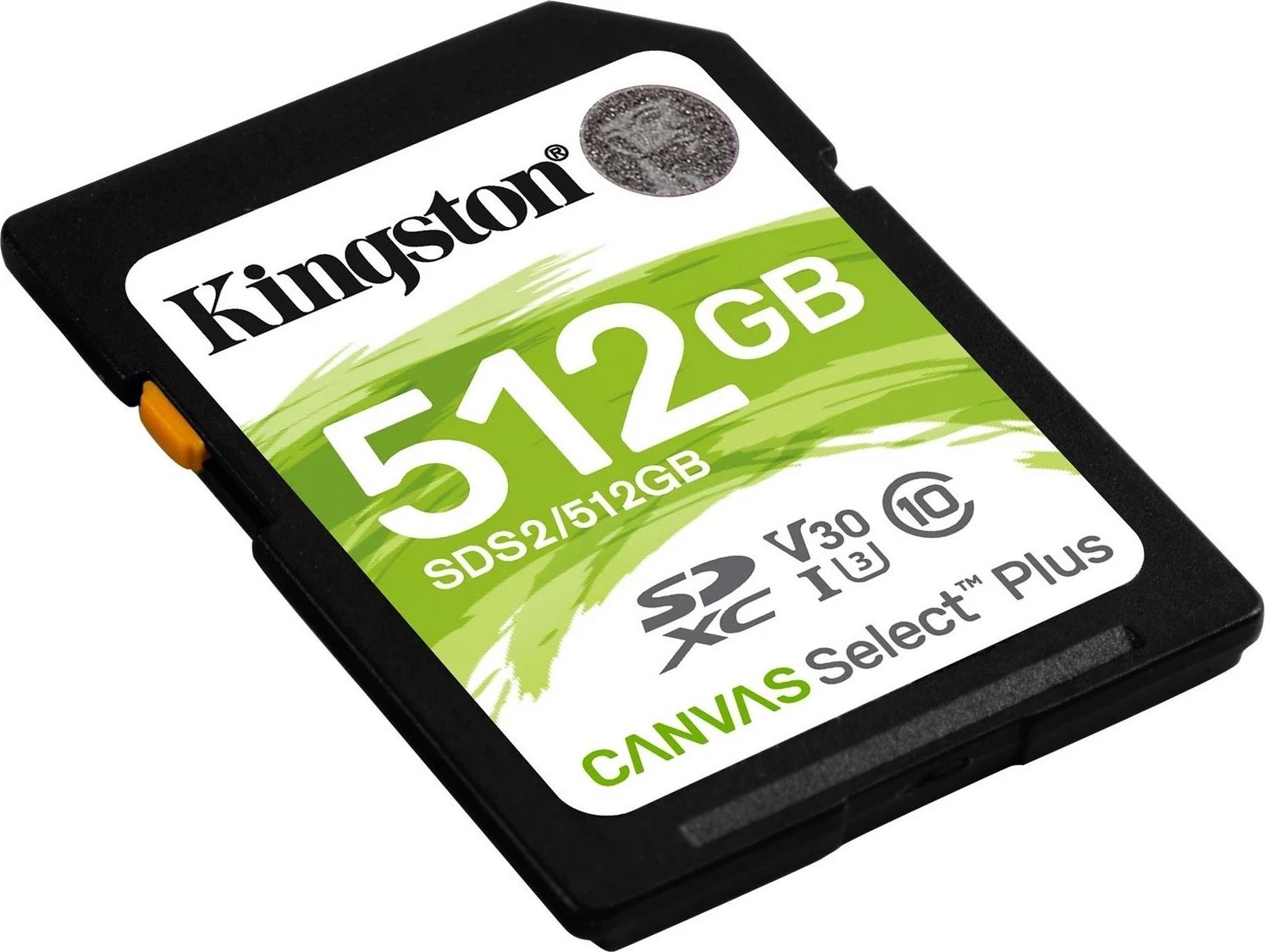 Kartë Memorie Kingston Canvas Select Plus 512GB, e shpejtë