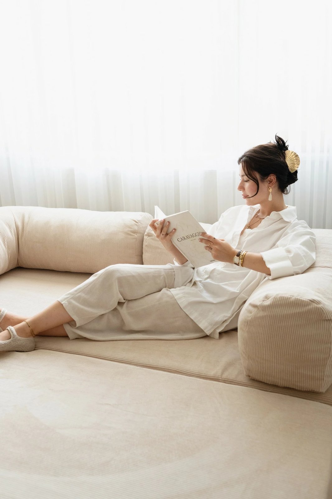 Divan-krevat 3 vende, Atelier del Sofa, Nook, kadife bezhë