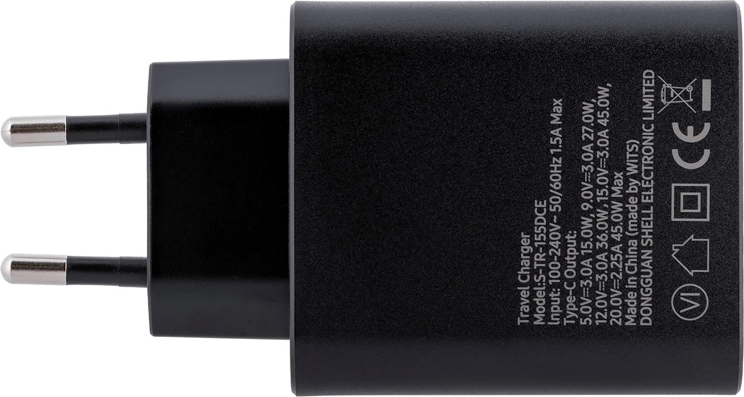 Karikues wireless Samsung GP-PWU024WIABW, për smartwatch, celular, kufje, 15W, USB Type-C, zi/argjendtë