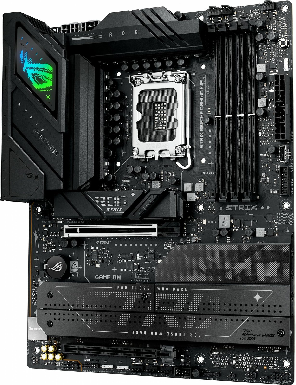 Pllakë amë ASUS ROG STRIX B860-F GAMING WIFI, LGA1851 Pllakë amë ASUS ROG STRIX B860-F GAMING WIFI, LGA1851