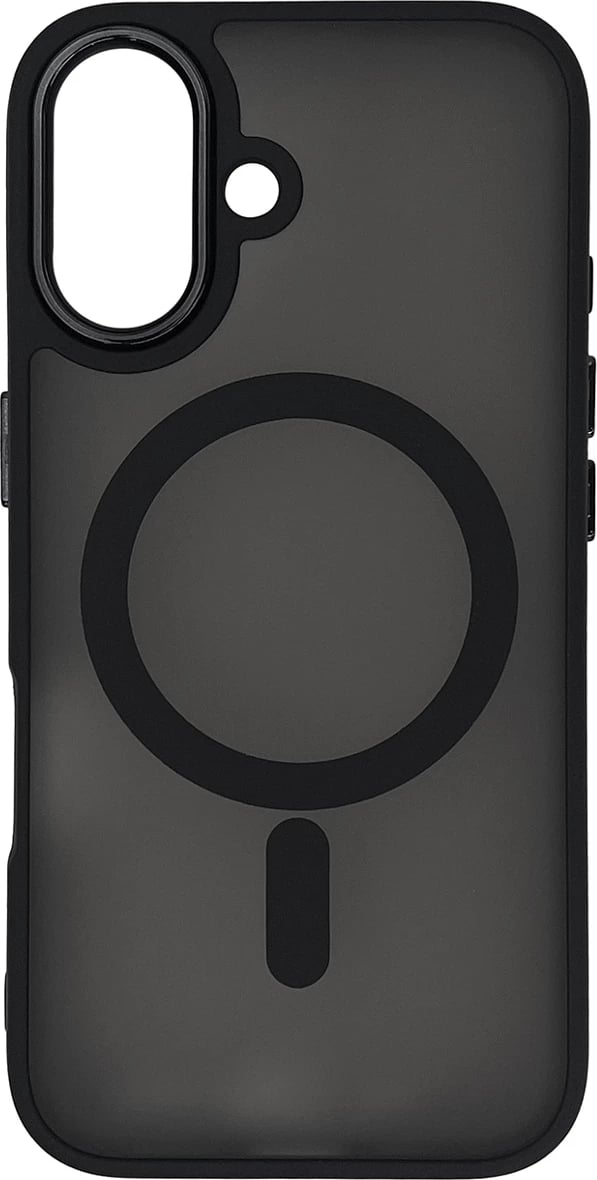 Mbështjellës Hurtel MagSafe për iPhone 16 Plus, TPU, i zi