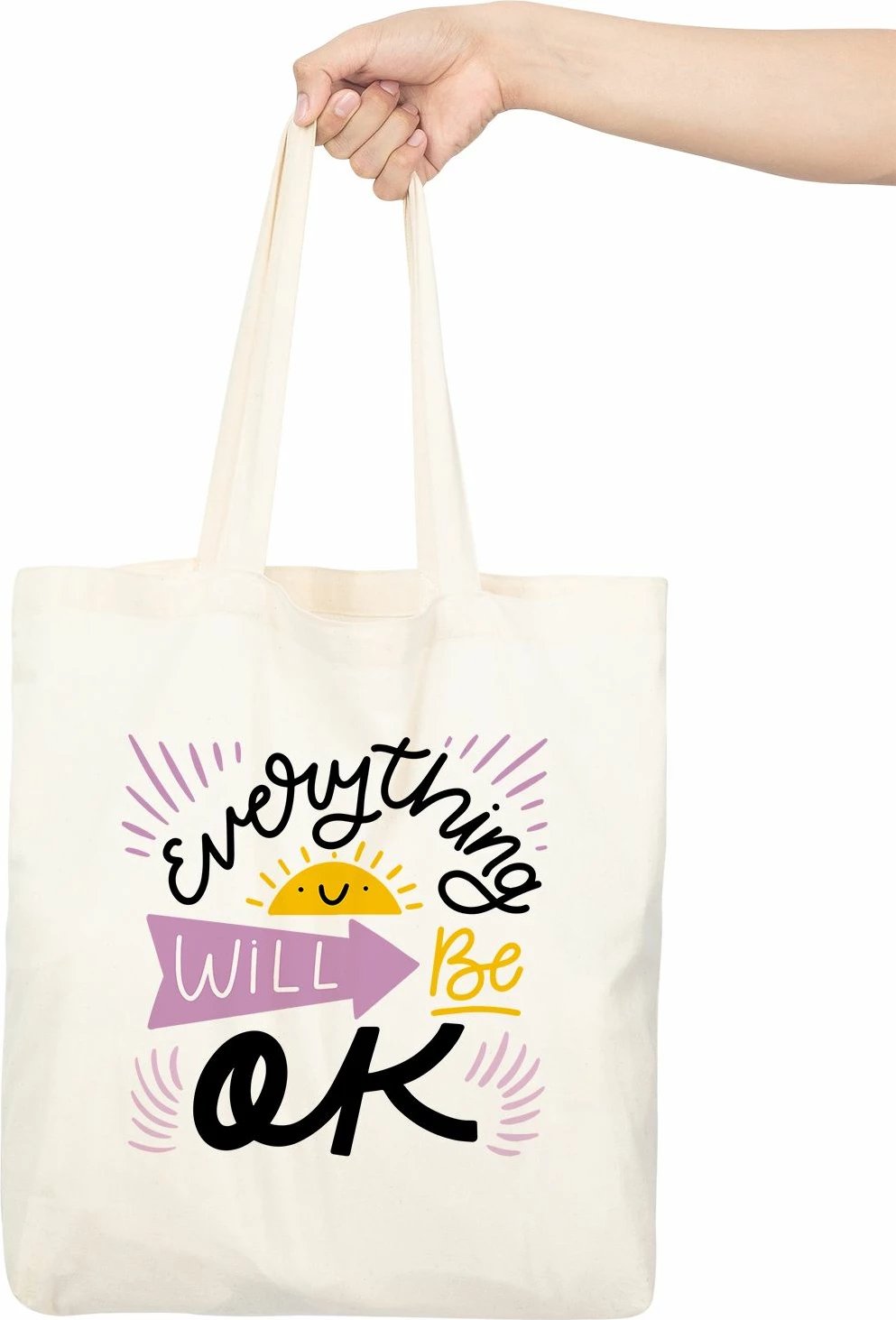 Çantë tote Zoozie Bags, model Tote 8, shumëngjyrëshe