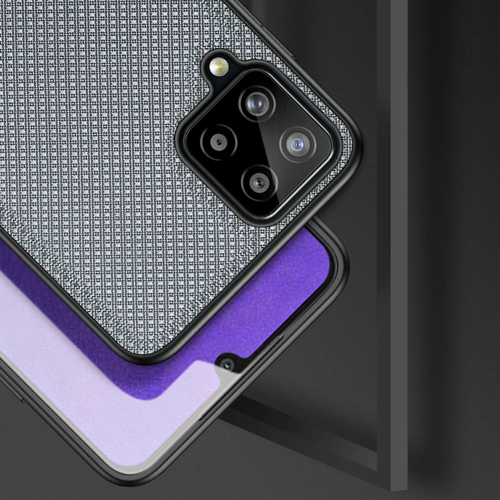 Mbështjellës Dux Ducis Fino për Samsung Galaxy A22 4G, najlon, Gri
