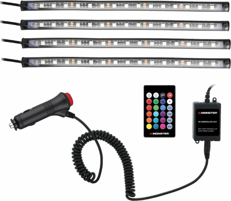 Lampa Led Me Kontroller Per Interier 12v 12smd