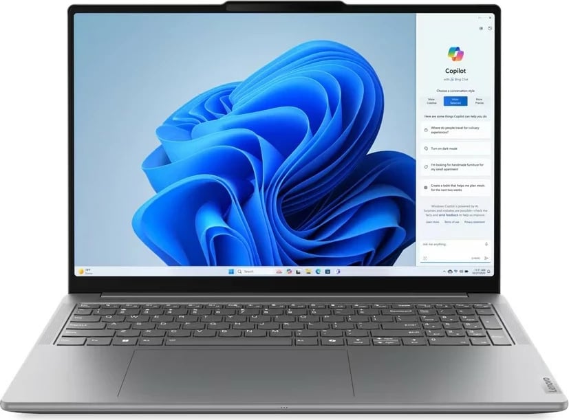 Laptop Lenovo Yoga Pro 9, 16", Intel Core Ultra 7, 16GB RAM, 1TB SSD, NVIDIA GeForce RTX 4060, hiri