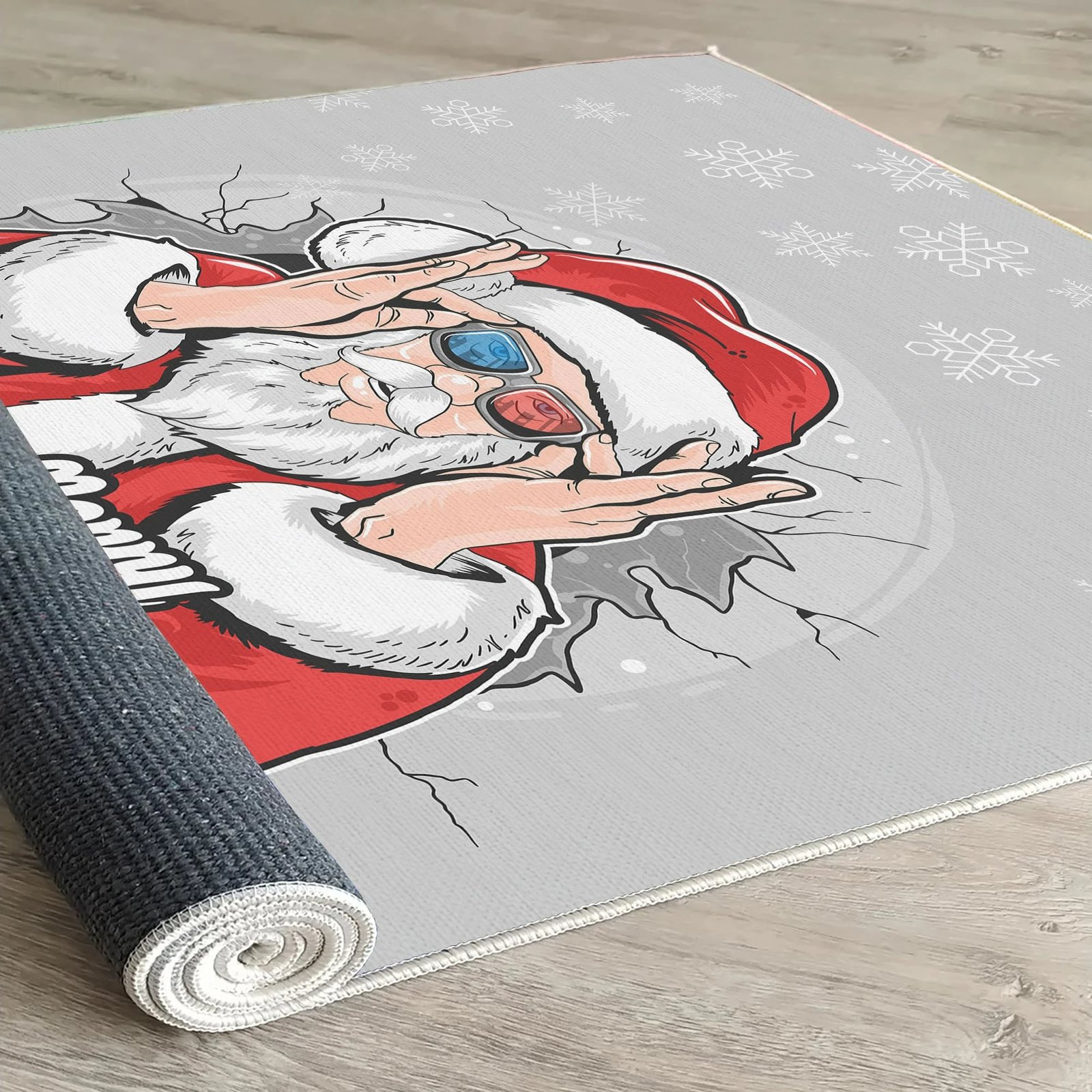 Qilim multingjyrësh, dizajn Krishtlindjesh, 80x300cm, Conceptum Hypnose, Woopamuk427