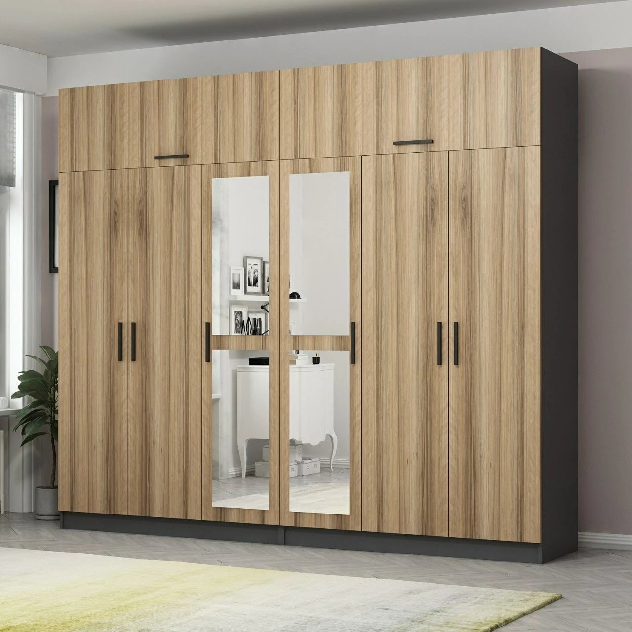 Dollap Skye Decor, ngjyrë dore, 5216