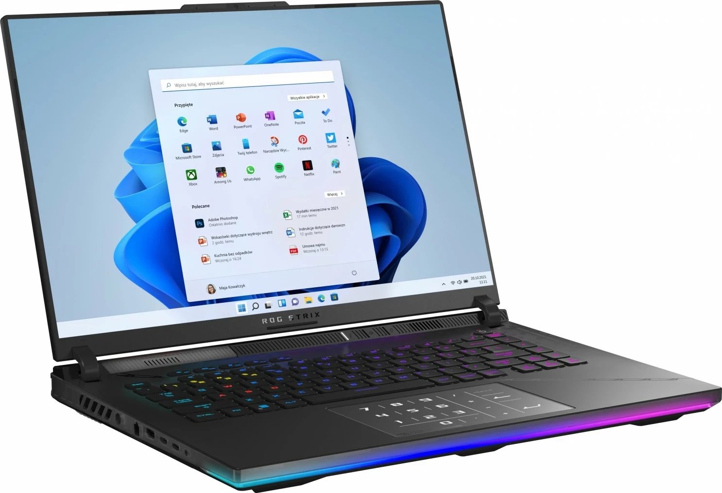 Laptop Asus ROG Strix SCAR 16 G634JZR-N4016W, i9-14900HX, 64GB, 1TB+1TB, RTX4080, e zezë