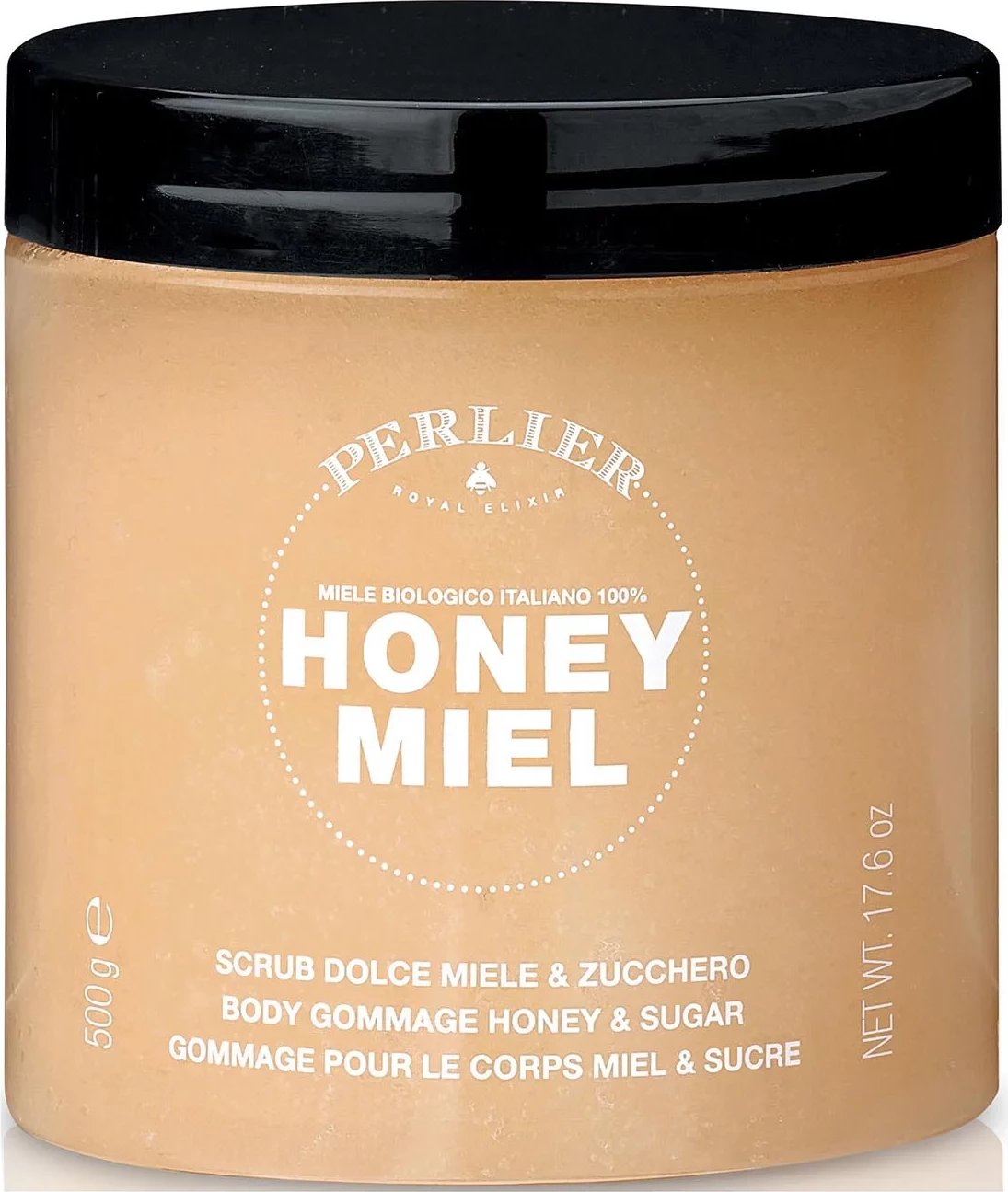 Gommage për trup Perlier Honey & Sugar unisex 500g