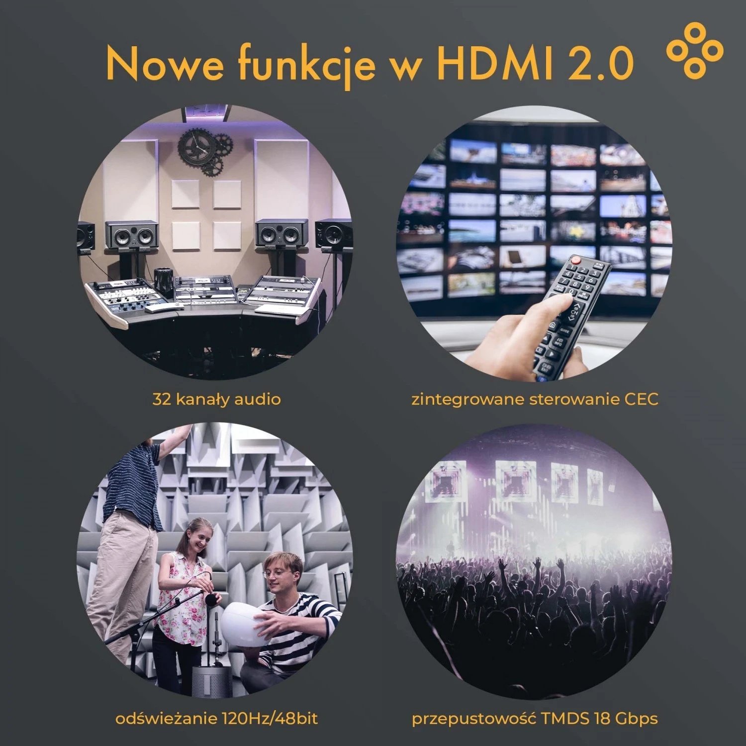 Kabllo HDMI Unitek, e zezë