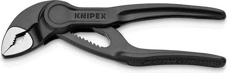 Knipex Cobra XS, 100 mm, Metal, E zezë