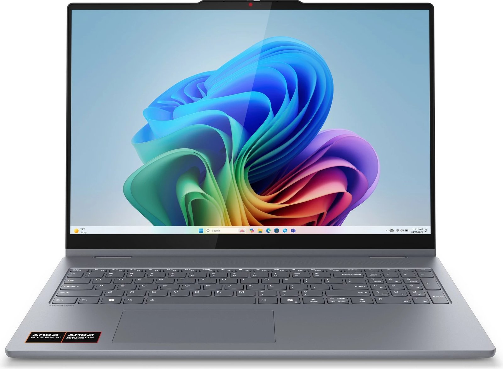 Kompjuter Lenovo IdeaPad 5 2-in-1 16AKP10, Ryzen AI 5 340, 16GB/512GB SSD, 16 inç, gri