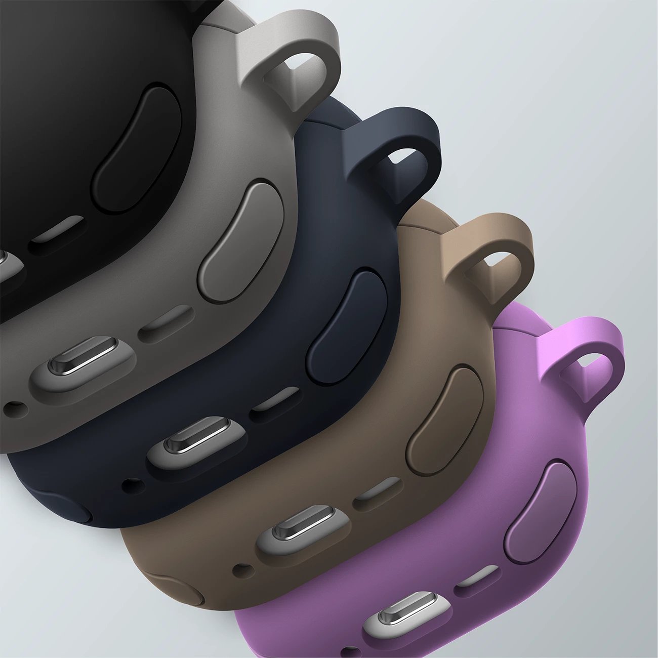 Mbështjellës AmazingThing Omni Case për AirPods 4, i zi