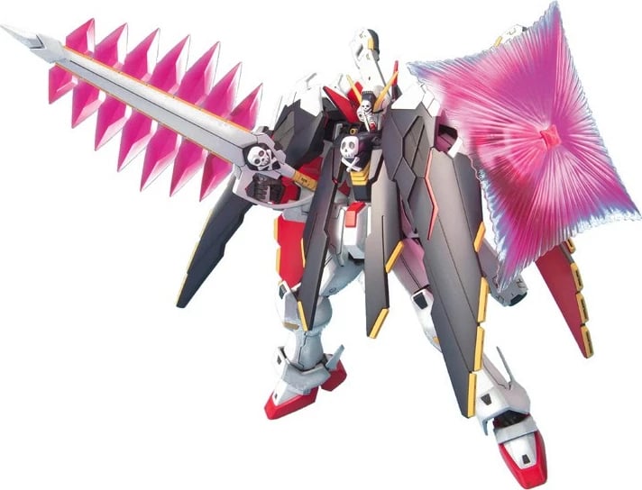 Model plastik Bandai MG 1/100 Crossbone Gundam X1 Full Cloth BL, koleksion