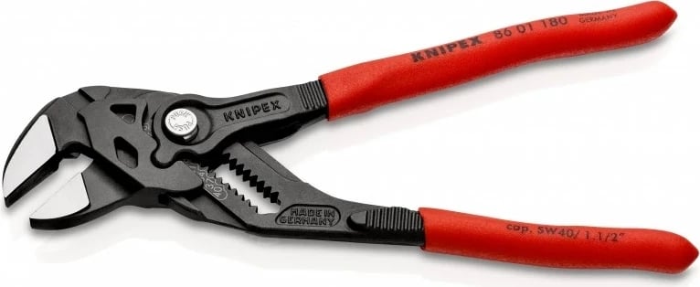 KNIPEX 86 01 180 kllapa, e kuqe