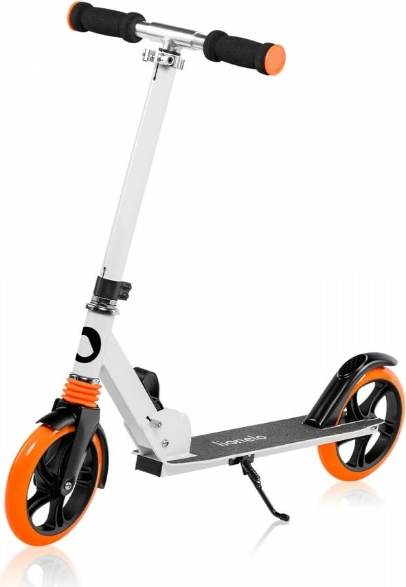Trotinet Lionelo Luca 51334, për fëmijë dhe të rritur, Bardhë/Portokalli