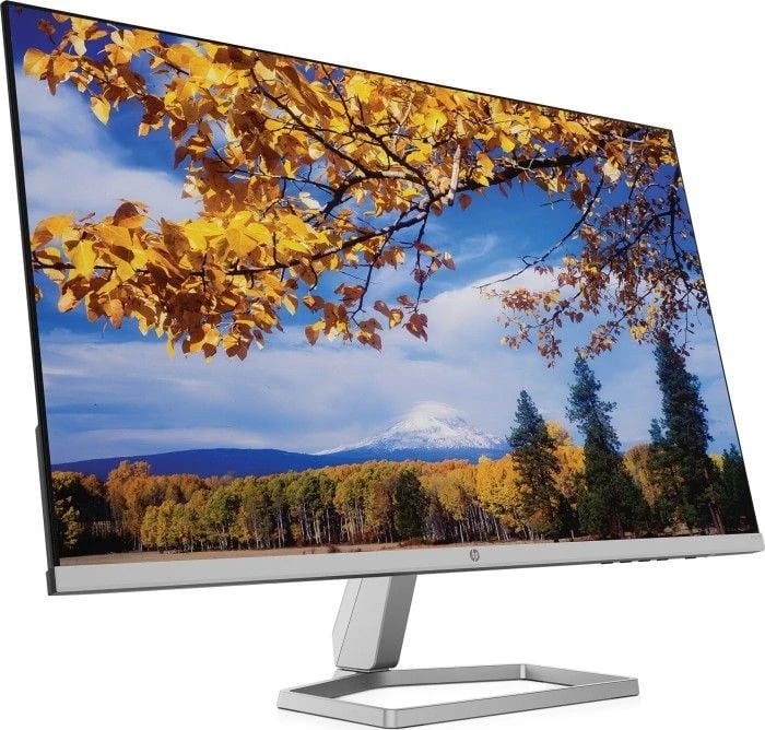 Monitor HP M27f, 27", 75Hz, i zi/ argjend