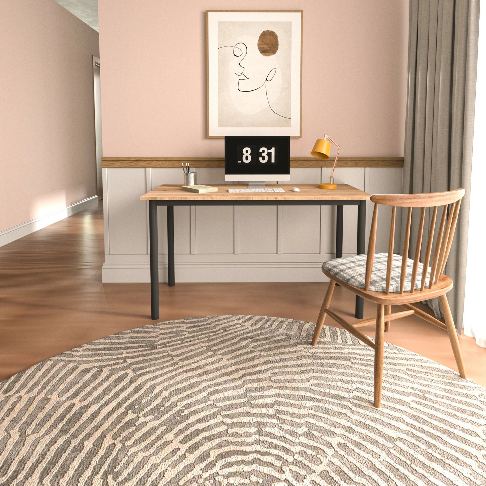 Tavolinë pune/studimi Hanah Home, Viva, 110x55