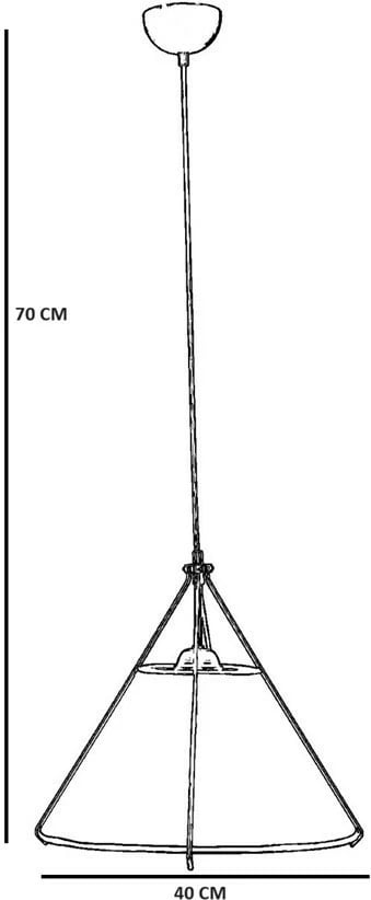 Llambë tavani Opviq, krem dhe ari, 8802-6