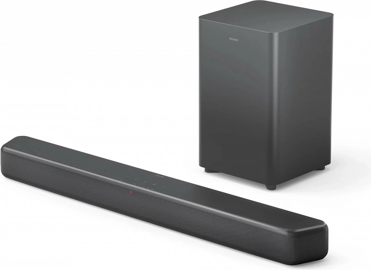 Soundbar Philips TAB5309/10 me subwoofer wireless, 240W, Gri