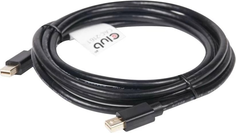 Kabllo Mini DisplayPort Club3D 2m, 4K60Hz, e zezë