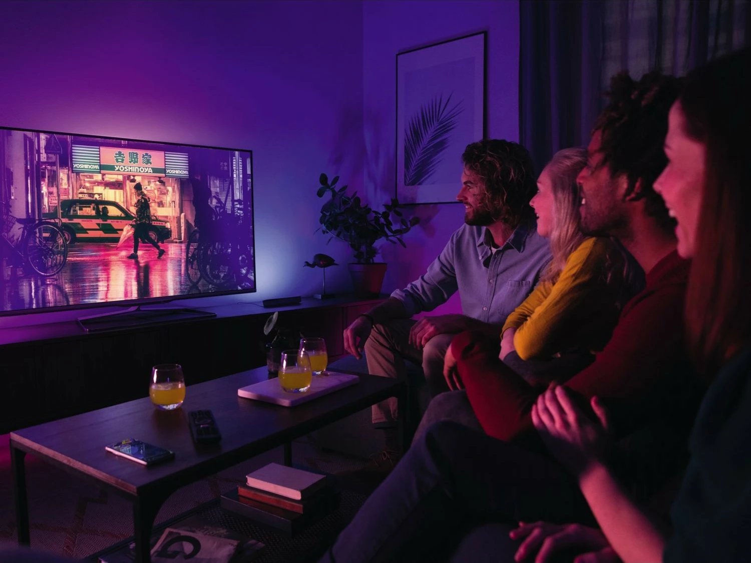 Llambë tavoline smart Philips Hue Play Light Bar, LED, Bluetooth, e bardhë