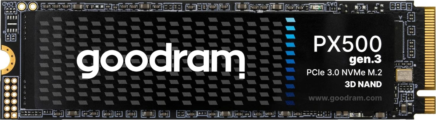 SSD Goodram PX500 GEN.3, 256 GB, M.2, PCIe 3.0, NVMe, 3D NAND