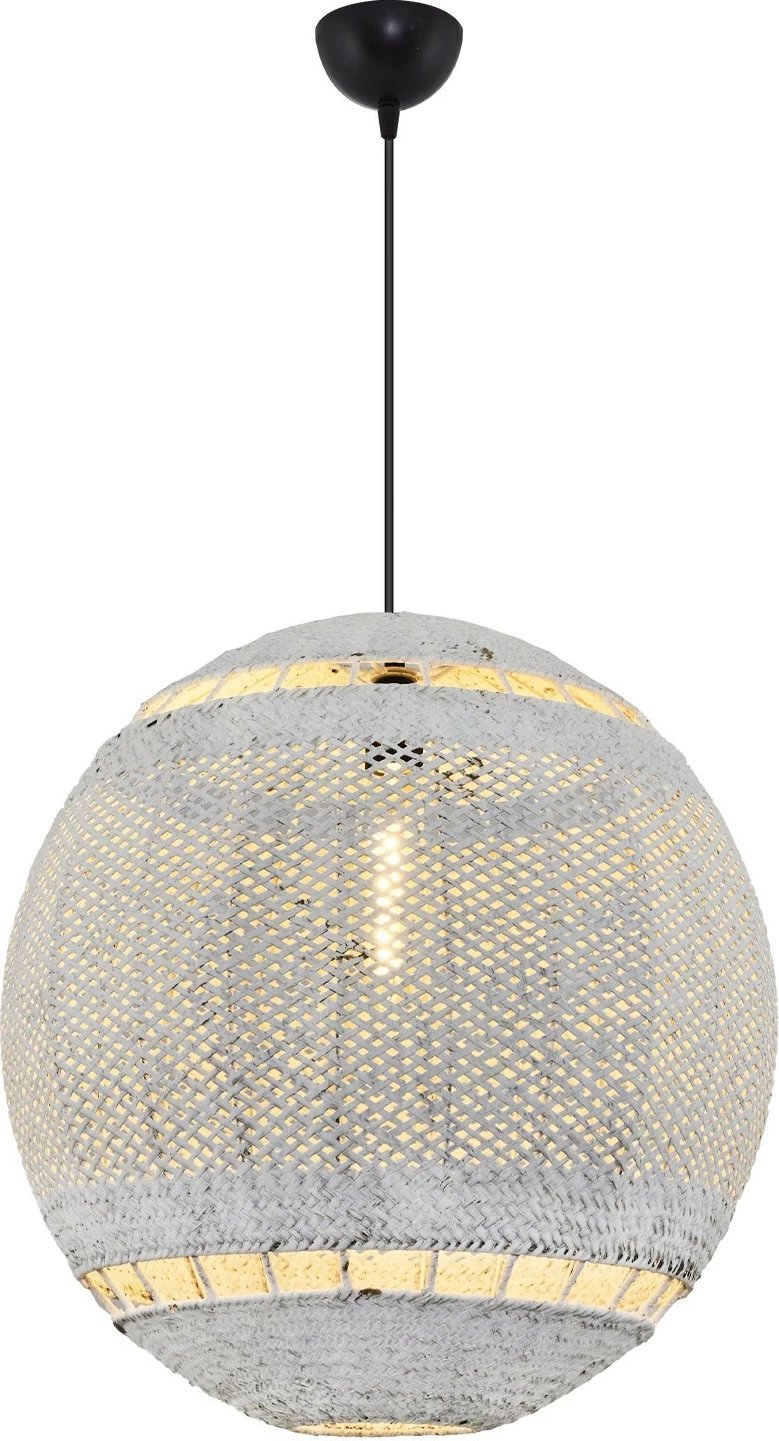 Llambë tavani Opviq, kapak ratan, trup plastik, e bardhë, 50x120cm, 4461-18-01